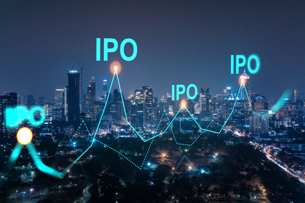 Initial public offering hologram
