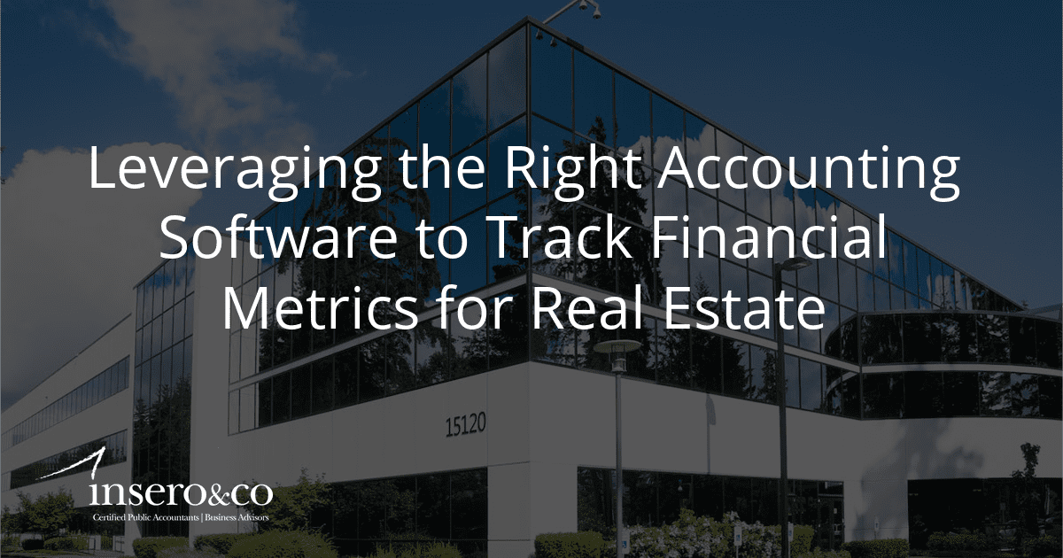 Maximizing Real Estate Investments with Accounting Software - Insero ...