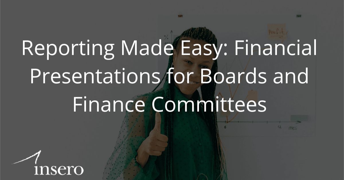 financial presentations